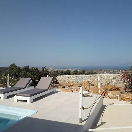 וילה Dreamcatcher Sea View Mini Pool פארוס